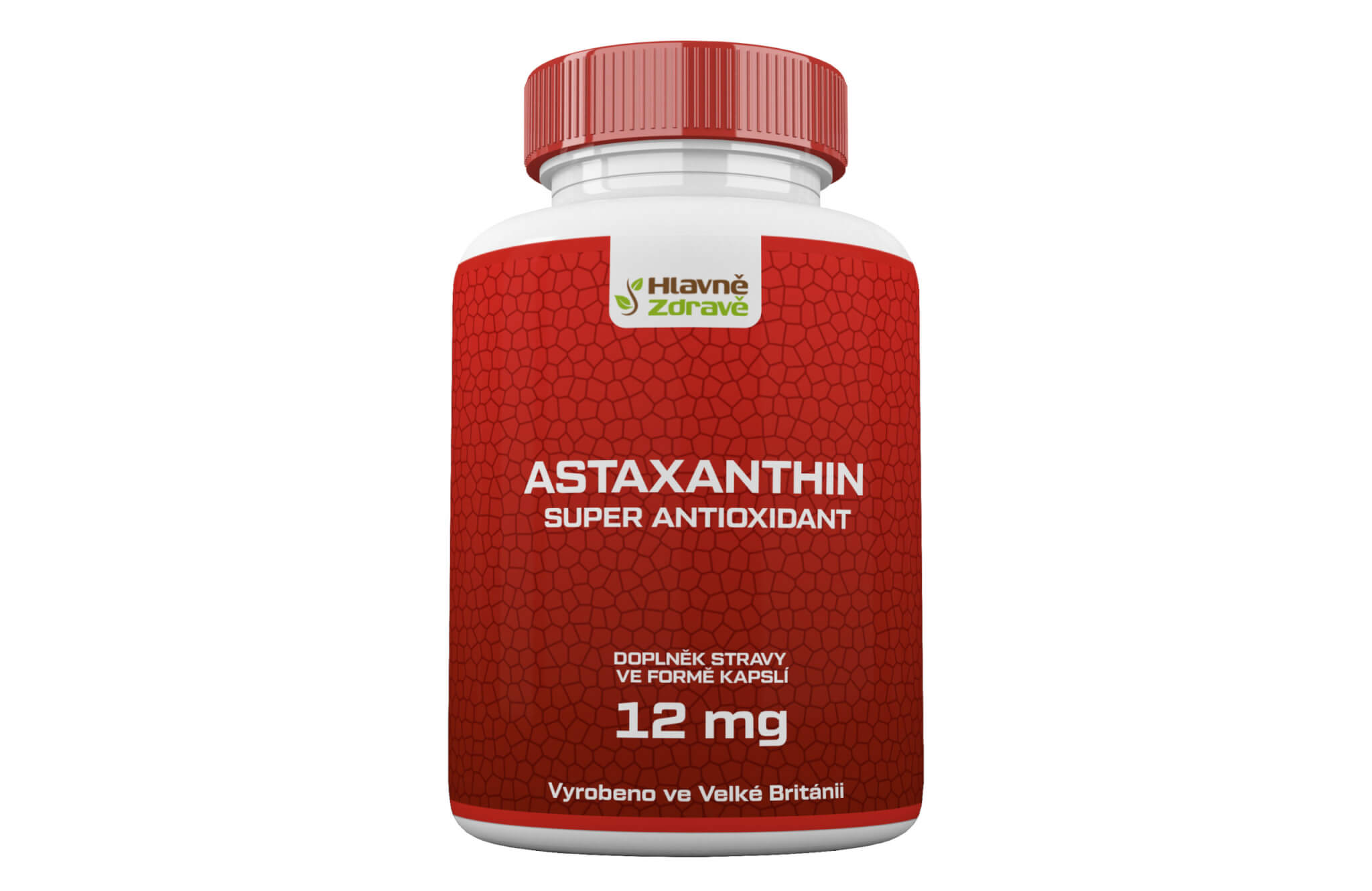 Astaxanthin 12mg - silný přírodní antioxidant