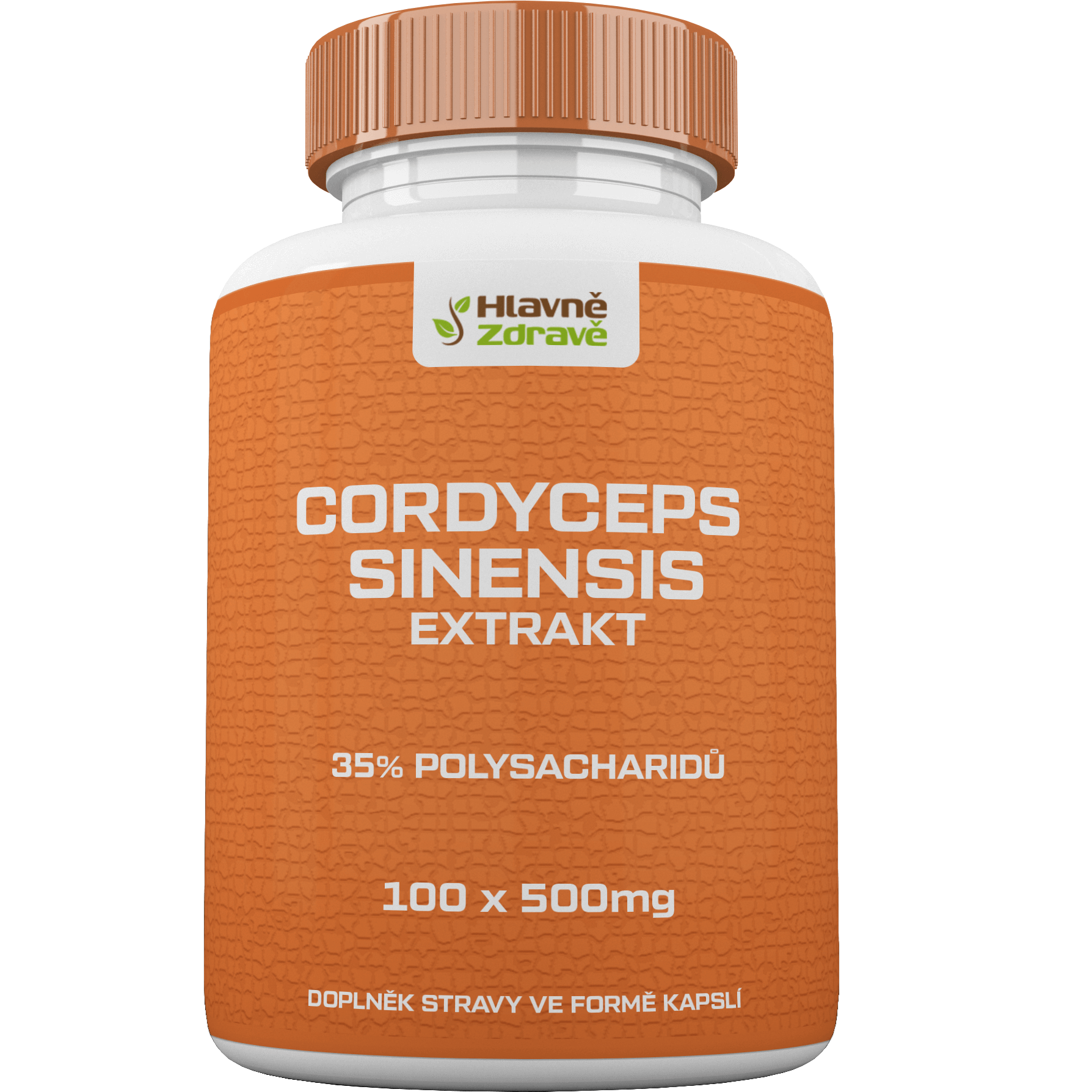 cordyceps sinensis extrakt prášek 35% polysacharidů 100 kapslí x 500mg